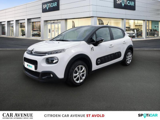 Occasion CITROEN C3 PureTech 110ch Shine S&S 2018 Blanc Banquise - Noir Onyx 14 023 € à Longeville-lès-Saint-Avold