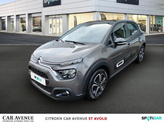 Occasion CITROEN C3 1.2 PureTech 83ch S&S Feel Pack 2022 Gris Platinium (M) 18 490 € à Longeville-lès-Saint-Avold