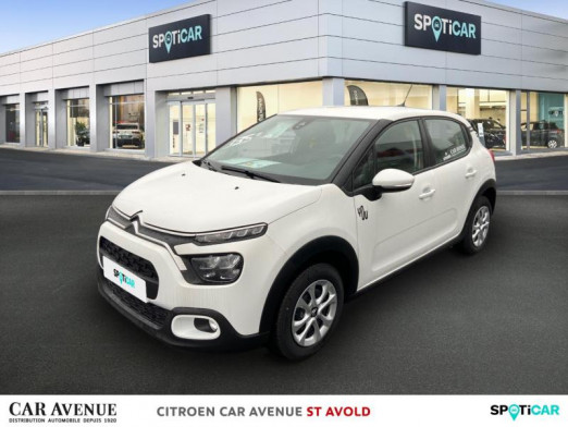Occasion CITROEN C3 1.2 PureTech 83ch S&S YOU! 2022 Blanc Banquise (O) 15 490 € à Longeville-lès-Saint-Avold
