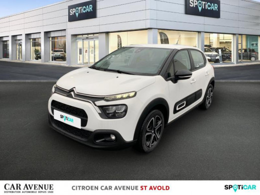 Occasion CITROEN C3 1.2 PureTech 110ch S&S Feel Pack 124g 2022 Blanc Banquise (O) 19 990 € à Longeville-lès-Saint-Avold