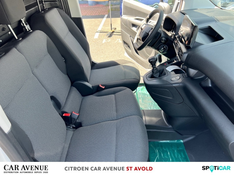 Occasion CITROEN Berlingo Van M 650kg BlueHDi 100ch S&S 2024 Blanc Icy 23943 € à Longeville-lès-Saint-Avold