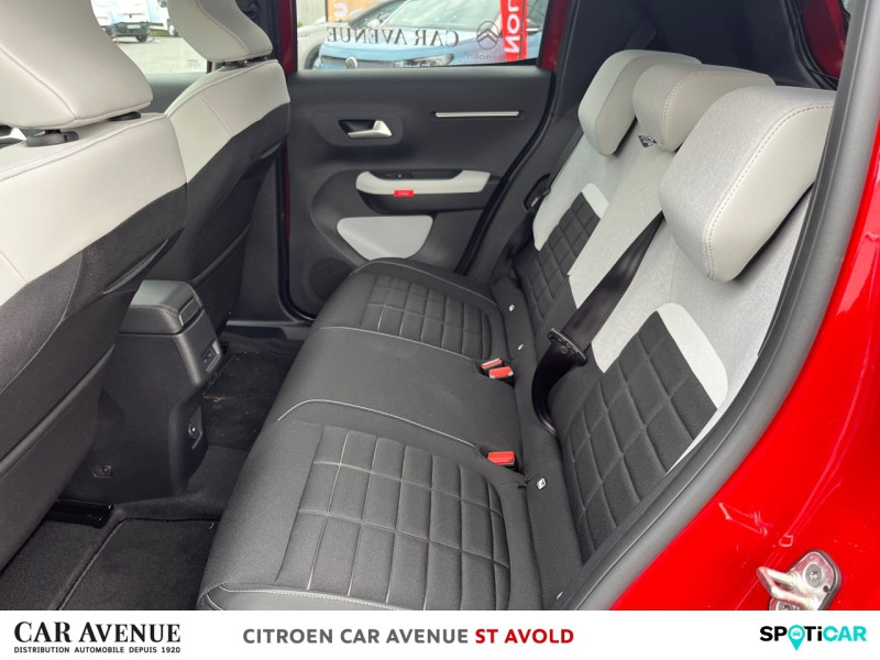 Used CITROEN C3 Electrique 113ch MAX 2024 Rouge Elixir (S) - Noir Perla Nera € 29000 in Longeville-lès-Saint-Avold