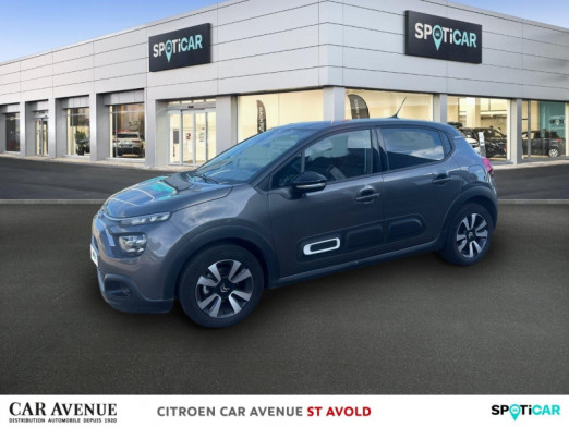 Used CITROEN C3 1.2 PureTech 83ch S&S Shine 2023 Gris Platinium (M) - Noir Perla Nera € 14,999 in Longeville-lès-Saint-Avold