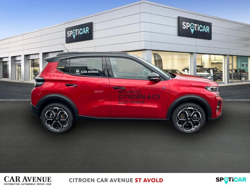Occasion CITROEN C3 Electrique 113ch MAX 2024 Rouge Elixir (S) - Noir Perla Nera 27900 € à Longeville-lès-Saint-Avold
