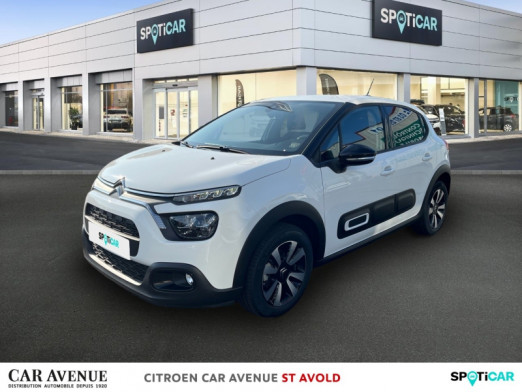 Occasion CITROEN C3 1.2 PureTech 83ch S&S MAX 2024 Blanc Banquise (O) 19 547 € à Longeville-lès-Saint-Avold