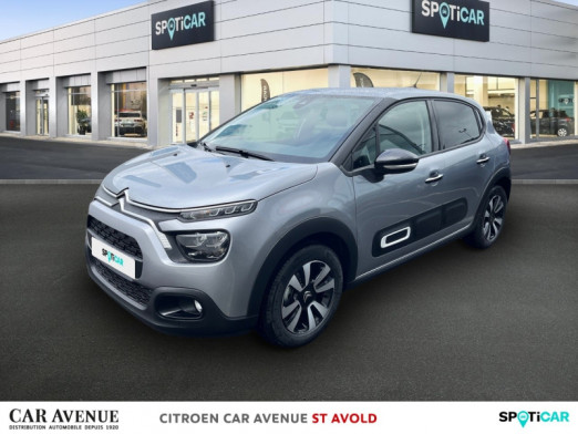 Occasion CITROEN C3 1.2 PureTech 110ch S&S MAX 2024 Gris Acier (M) - Noir Perla Nera 22 292 € à Longeville-lès-Saint-Avold