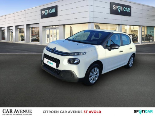 Occasion CITROEN C3 PureTech 68ch Live 2018 Blanc Banquise 9 890 € à Longeville-lès-Saint-Avold