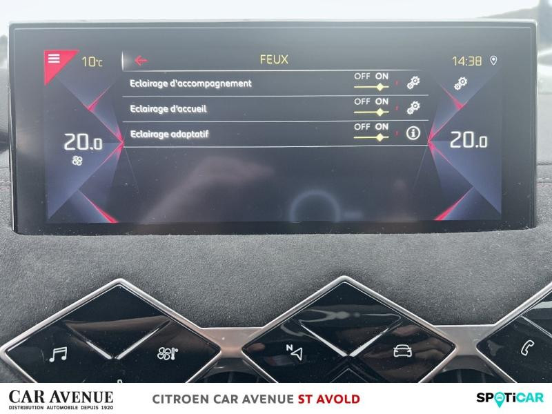 Used DS DS 3 Crossback PureTech 130ch Performance Line Automatique 2019 Rouge Rubi (M) - Toit Noir Onyx € 16994 in Longeville-lès-Saint-Avold