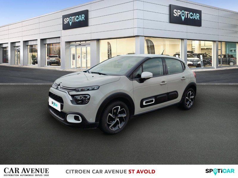 Occasion CITROEN C3 1.2 PureTech 110ch S&S Shine 124g 2020 Sable (N) - Noir Onyx 9900 € à Longeville-lès-Saint-Avold