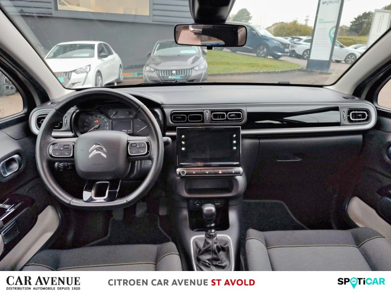 Occasion CITROEN C3 1.2 PureTech 110ch S&S Shine 124g 2020 Sable (N) - Noir Onyx 9900 € à Longeville-lès-Saint-Avold
