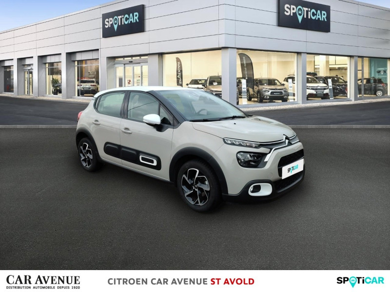 Occasion CITROEN C3 1.2 PureTech 110ch S&S Shine 124g 2020 Sable (N) - Noir Onyx 9900 € à Longeville-lès-Saint-Avold