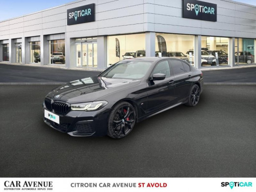 Occasion BMW Série 5 530dA xDrive 286ch M Sport Steptronic 2022 Schwarz 44 990 € à Longeville-lès-Saint-Avold