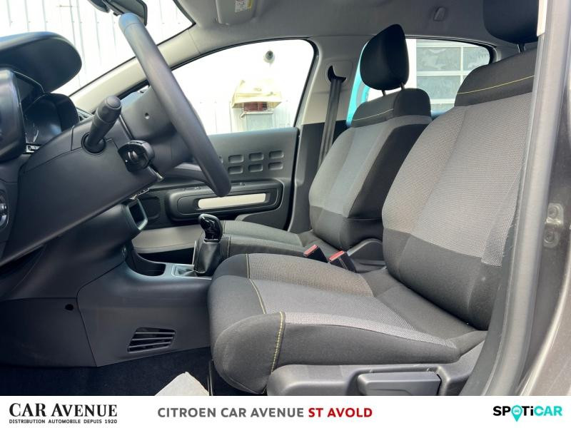 Occasion CITROEN C3 1.2 PureTech 83ch S&S Shine 2022 Gris Platinium (M) - Noir Onyx 12994 € à Longeville-lès-Saint-Avold