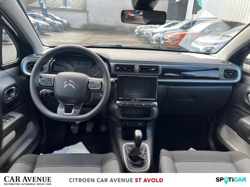 Occasion CITROEN C3 1.2 PureTech 83ch S&S Shine 2022 Gris Platinium (M) - Noir Onyx 12994 € à Longeville-lès-Saint-Avold