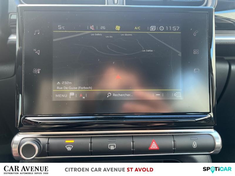Occasion CITROEN C3 1.2 PureTech 83ch S&S Shine 2022 Gris Platinium (M) - Noir Onyx 12994 € à Longeville-lès-Saint-Avold