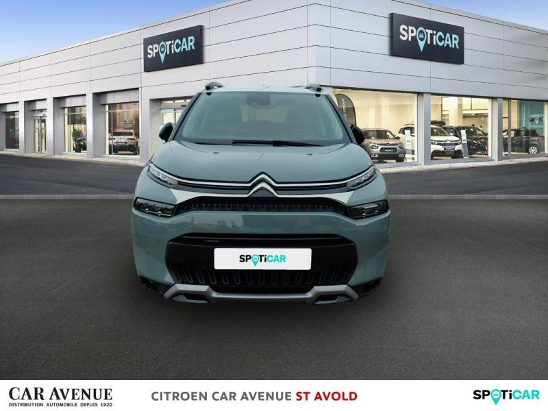 Occasion CITROEN C3 Aircross PureTech 110ch S&S Shine Pack 2022 Kaki Grey (O) - Blanc Opale 16994 € à Longeville-lès-Saint-Avold