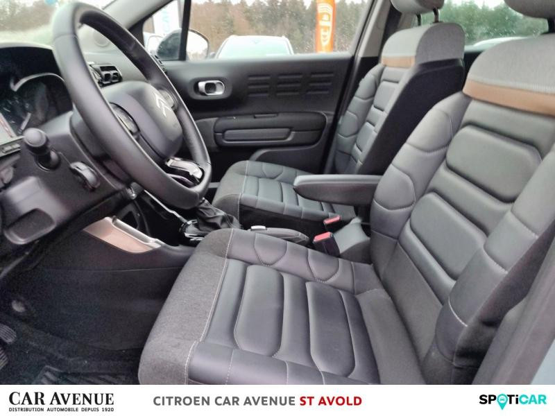 Occasion CITROEN C3 Aircross PureTech 110ch S&S Shine Pack 2022 Kaki Grey (O) - Blanc Opale 16994 € à Longeville-lès-Saint-Avold