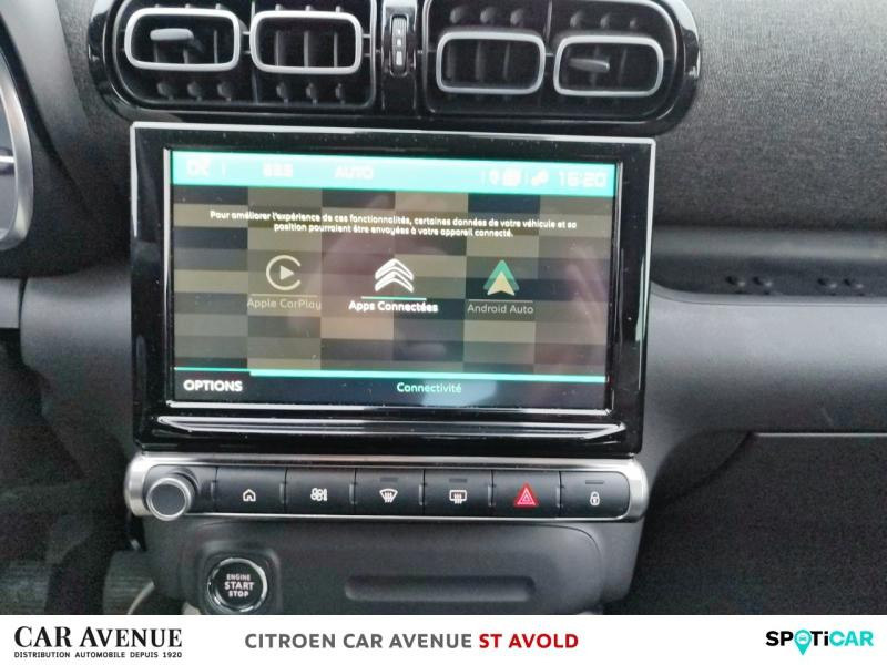 Occasion CITROEN C3 Aircross PureTech 110ch S&S Shine Pack 2022 Kaki Grey (O) - Blanc Opale 16994 € à Longeville-lès-Saint-Avold