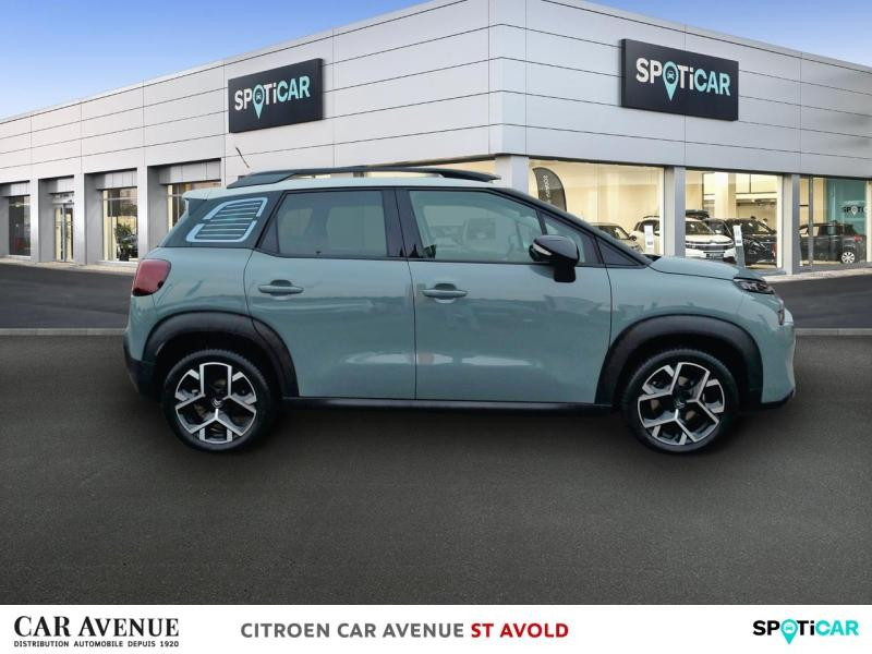 Occasion CITROEN C3 Aircross PureTech 110ch S&S Shine Pack 2022 Kaki Grey (O) - Blanc Opale 16994 € à Longeville-lès-Saint-Avold