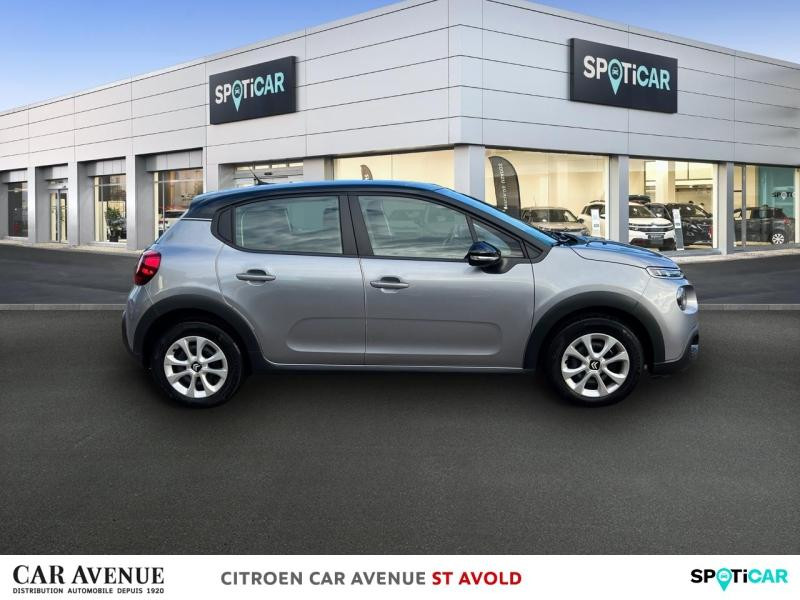 Occasion CITROEN C3 PureTech 110ch Feel S&S E6.d 6cv 2020 Gris Platinium - Noir Onyx 12494 € à Longeville-lès-Saint-Avold
