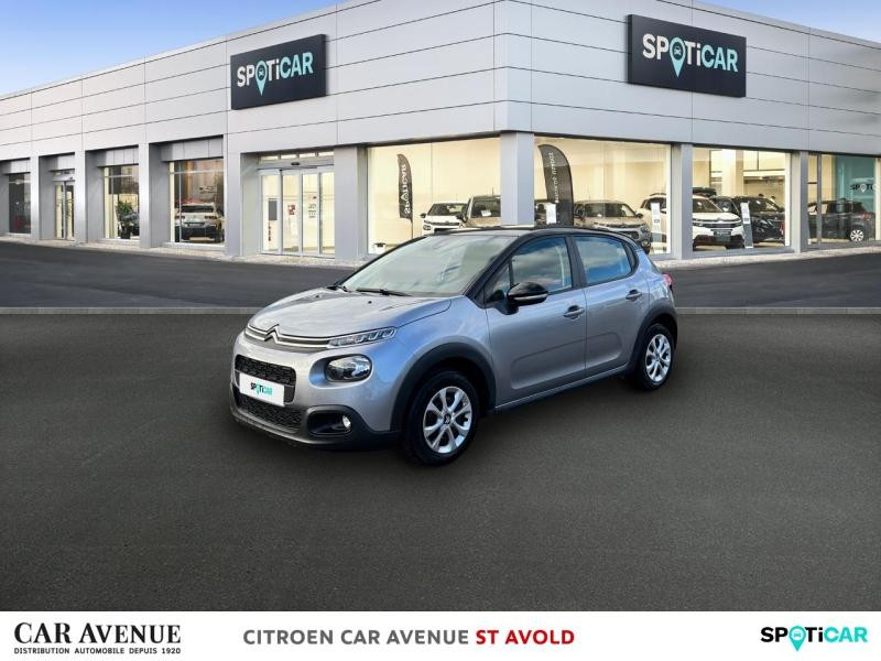 Occasion CITROEN C3 PureTech 110ch Feel S&S E6.d 6cv 2020 Gris Platinium - Noir Onyx 12494 € à Longeville-lès-Saint-Avold