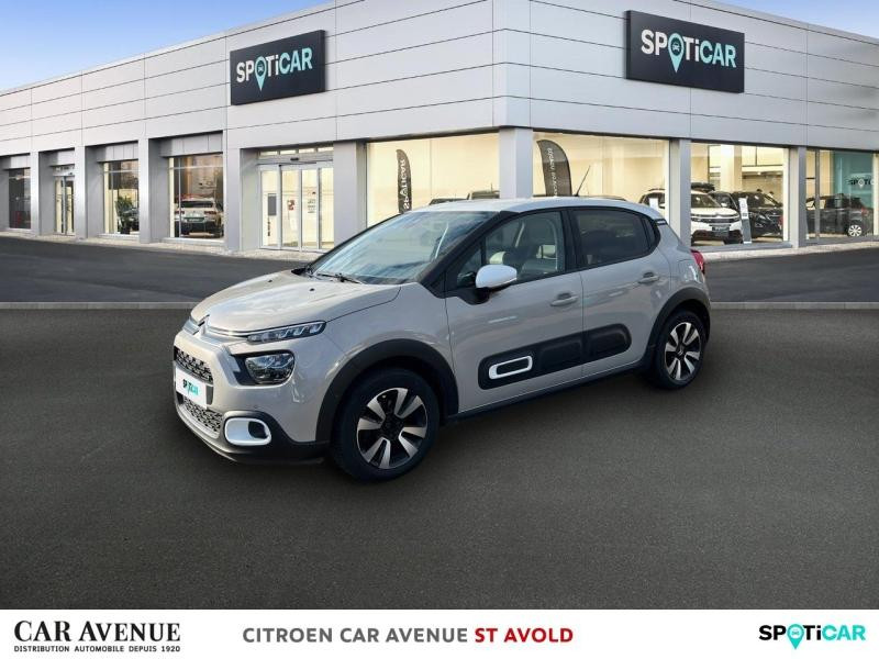 Occasion CITROEN C3 1.2 PureTech 110ch S&S Shine 124g 2021 Sable (nacré) 13294 € à Longeville-lès-Saint-Avold