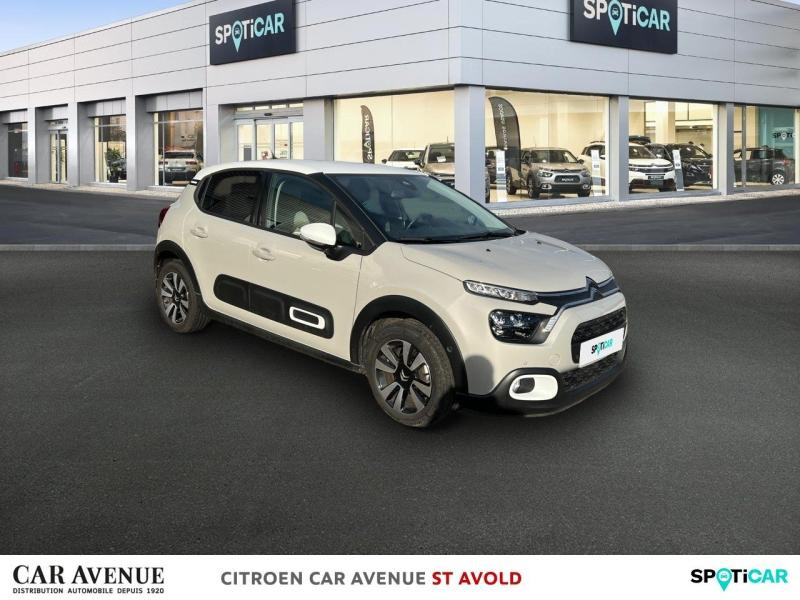 Occasion CITROEN C3 1.2 PureTech 110ch S&S Shine 124g 2021 Sable (nacré) 13294 € à Longeville-lès-Saint-Avold