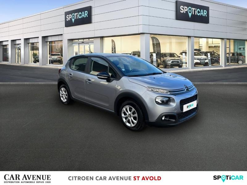 Occasion CITROEN C3 PureTech 110ch Feel S&S E6.d 6cv 2020 Gris Platinium - Noir Onyx 12494 € à Longeville-lès-Saint-Avold