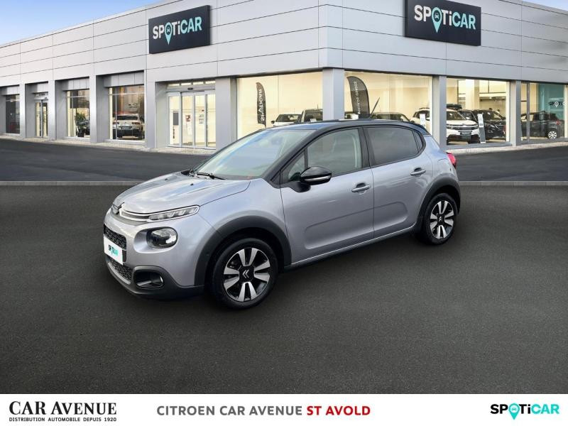 Occasion CITROEN C3 PureTech 82ch Shine 2018 Gris Acier - Noir Onyx 9794 € à Longeville-lès-Saint-Avold