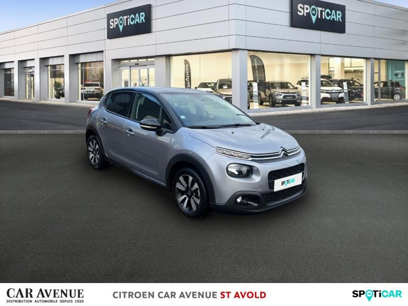 Occasion CITROEN C3 PureTech 82ch Shine 2018 Gris Acier - Noir Onyx 9794 € à Longeville-lès-Saint-Avold