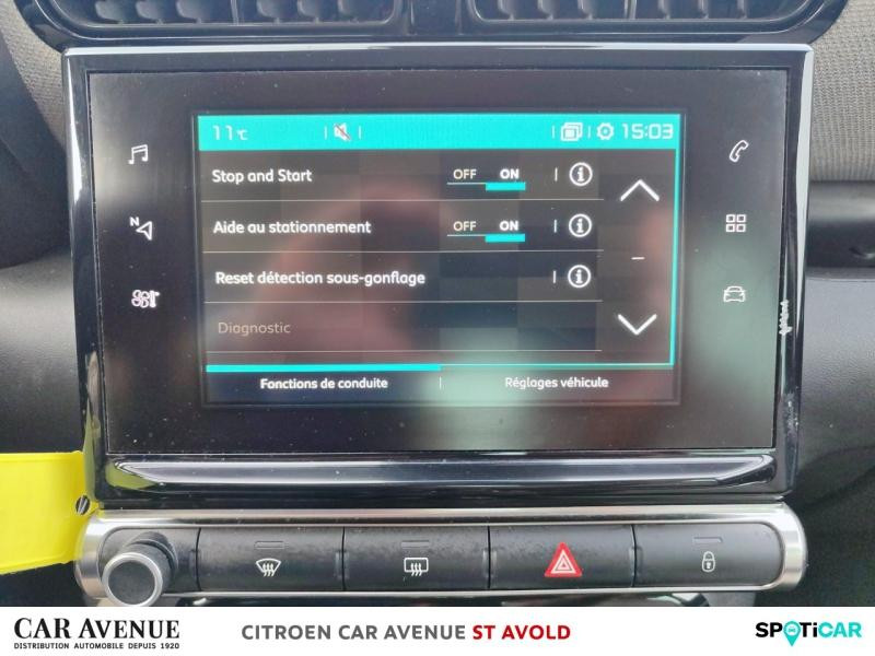 Occasion CITROEN C3 Aircross PureTech 110ch S&S Shine EAT6 E6.d-TEMP 114g 2019 Ink Black (M) 12994 € à Longeville-lès-Saint-Avold