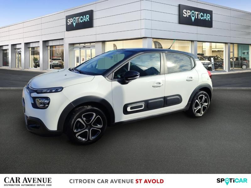 Occasion CITROEN C3 1.2 PureTech 83ch S&S Feel Pack 2021 Blanc banquise 11494 € à Longeville-lès-Saint-Avold