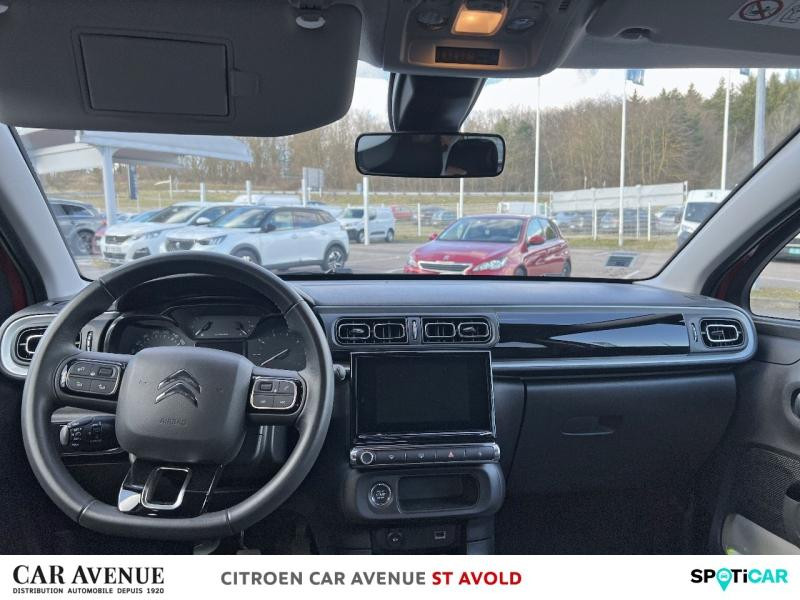 Occasion CITROEN C3 1.2 PureTech 83ch S&S Shine 2022 Rouge Elixir (S) - Noir Perla Nera 11994 € à Longeville-lès-Saint-Avold