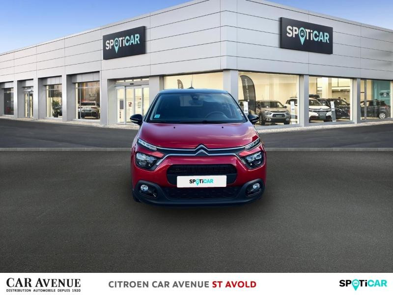 Occasion CITROEN C3 1.2 PureTech 83ch S&S Shine 2022 Rouge Elixir (S) - Noir Perla Nera 11994 € à Longeville-lès-Saint-Avold