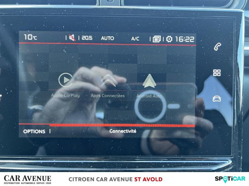 Occasion CITROEN C3 1.2 PureTech 83ch S&S Shine 2022 Rouge Elixir (S) - Noir Perla Nera 11994 € à Longeville-lès-Saint-Avold