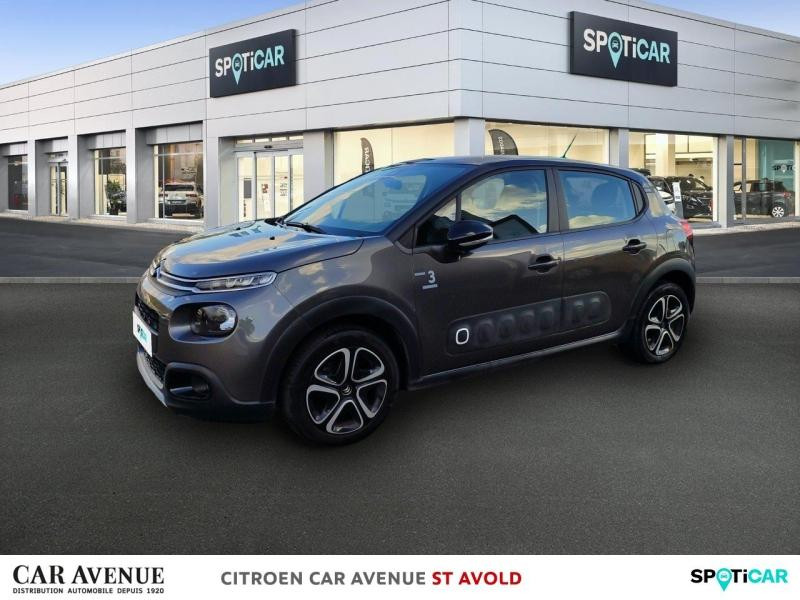 Occasion CITROEN C3 PureTech 110ch Graphic S&S E6.d 6cv 2020 Gris platinium (m) 11594 € à Longeville-lès-Saint-Avold