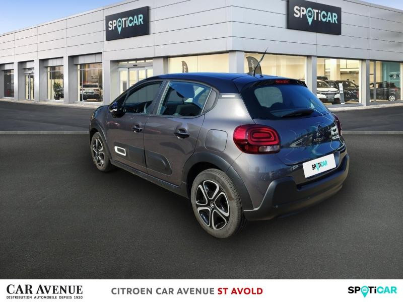 Occasion CITROEN C3 1.2 PureTech 83ch S&S Shine 2022 Gris Platinium (M) - Noir Onyx 11494 € à Longeville-lès-Saint-Avold