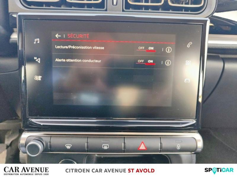 Occasion CITROEN C3 1.2 PureTech 83ch S&S Shine 2022 Gris Platinium (M) - Noir Onyx 11494 € à Longeville-lès-Saint-Avold
