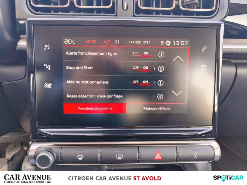 Occasion CITROEN C3 1.2 PureTech 83ch S&S Shine 2022 Gris Platinium (M) - Noir Onyx 11494 € à Longeville-lès-Saint-Avold