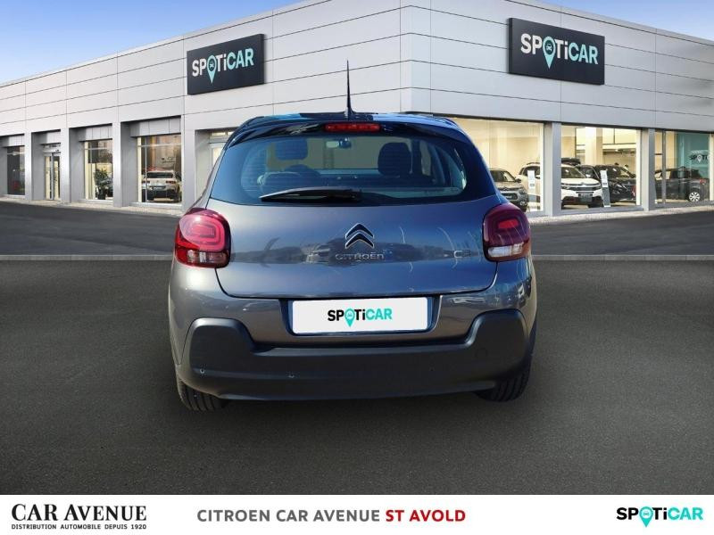 Occasion CITROEN C3 1.2 PureTech 83ch S&S Shine 2022 Gris Platinium (M) - Noir Onyx 11494 € à Longeville-lès-Saint-Avold