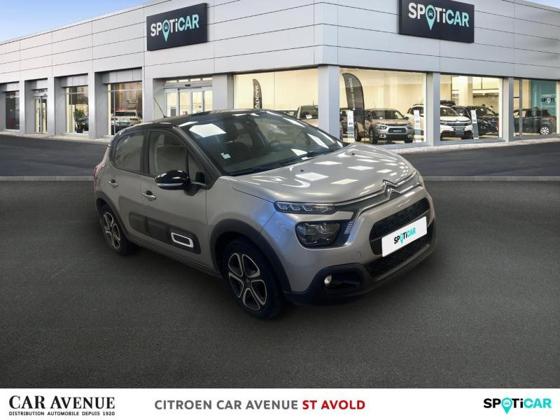 Used CITROEN C3 1.2 PureTech 83ch S&S Feel Pack 2020 Gris Acier (M) - Noir Onyx € 9995 in Longeville-lès-Saint-Avold