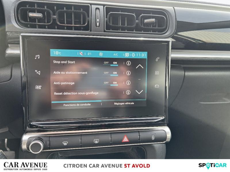 Used CITROEN C3 PureTech 82ch Graphic S&S E6.d 2019 Almond Green - Noir Onyx € 9595 in Longeville-lès-Saint-Avold