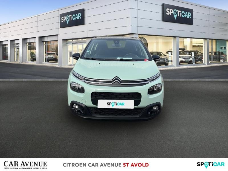Used CITROEN C3 PureTech 82ch Graphic S&S E6.d 2019 Almond Green - Noir Onyx € 9595 in Longeville-lès-Saint-Avold