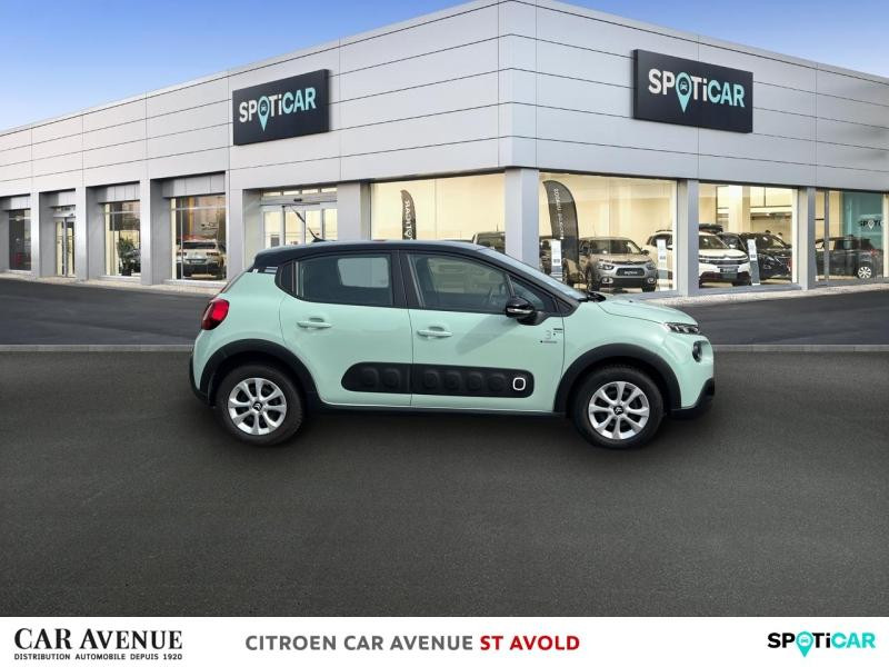 Used CITROEN C3 PureTech 82ch Graphic S&S E6.d 2019 Almond Green - Noir Onyx € 9595 in Longeville-lès-Saint-Avold