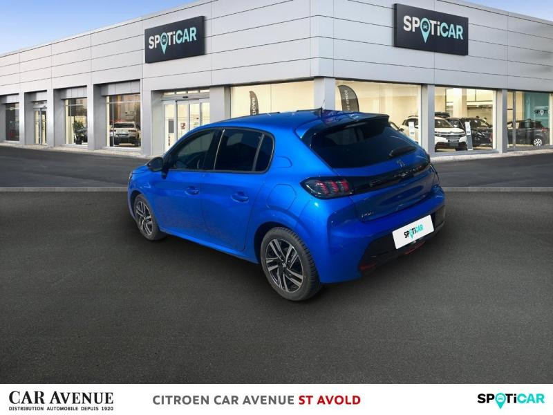 Used PEUGEOT 208 1.2 PureTech 100ch S&S Allure 118g 2023 Bleu Vertigo (V) € 15995 in Longeville-lès-Saint-Avold