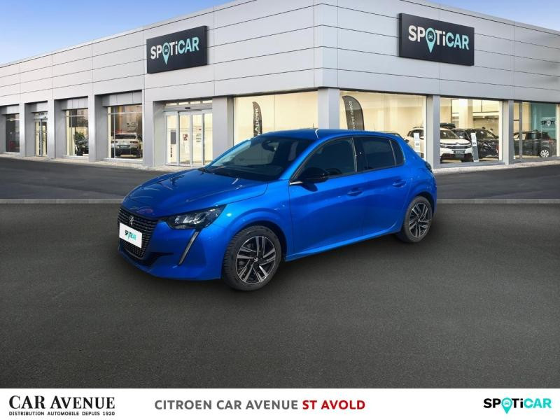 Used PEUGEOT 208 1.2 PureTech 100ch S&S Allure 118g 2023 Bleu Vertigo (V) € 15995 in Longeville-lès-Saint-Avold