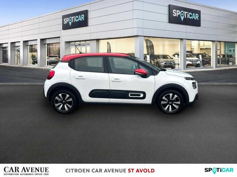 Occasion CITROEN C3 1.2 PureTech 110ch S&S Shine EAT6 2020 Blanc banquise 12900 € à Longeville-lès-Saint-Avold