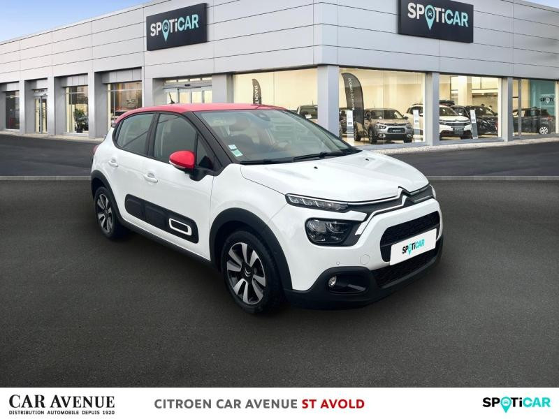 Occasion CITROEN C3 1.2 PureTech 110ch S&S Shine EAT6 2020 Blanc banquise 12900 € à Longeville-lès-Saint-Avold