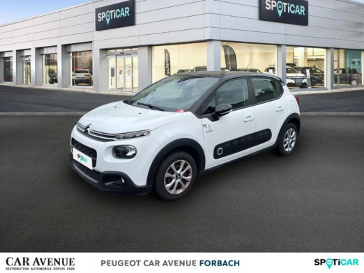 Used CITROEN C3 PureTech 82ch Graphic S&S E6.d 2020 Blanc Banquise - Noir Onyx € 10,295 in Longeville-lès-Saint-Avold