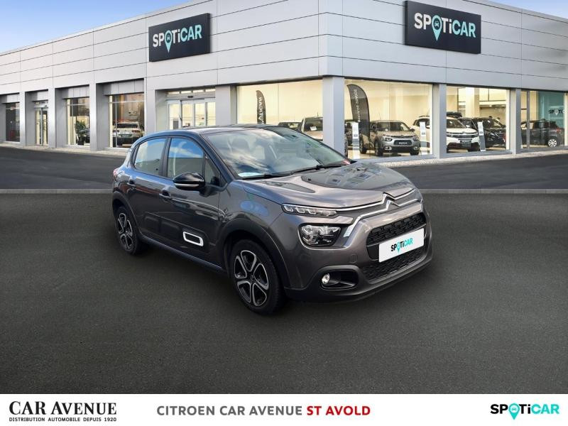 Occasion CITROEN C3 1.2 PureTech 83ch S&S Shine 2022 Gris Platinium (M) - Noir Onyx 11297 € à Longeville-lès-Saint-Avold